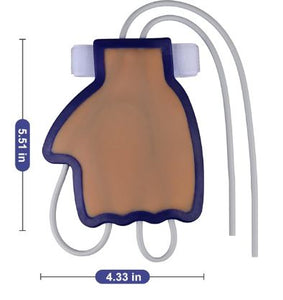 kit de entrenamiento de practica intravenosa portátil, entrenador de inyeccion de mano dorsal