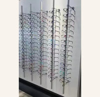 Rack para lentes optica 10 barras
