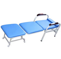 Silla cama plegable médica para acompañantes
