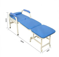 Silla cama plegable médica para acompañantes
