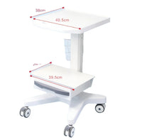 Carro para hospital ultrasonido laptop
