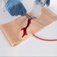 Simulador de heridas trauma y hemorragia emergencias primeros auxilios
