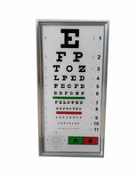 Panel de Prueba de Vision optica
