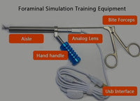 Simulador vertebral lumbar Espejo de Apertura intervertebral
