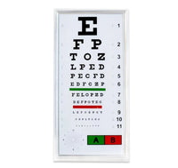 Panel de Prueba de Vision optica
