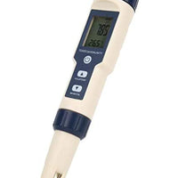 Medidor de pH/Salinidad/Temperatura/TDS/CE, Portatil Detector de Calidad de Agua 