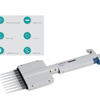 Pipeta multicanal 8 y 12 canales
